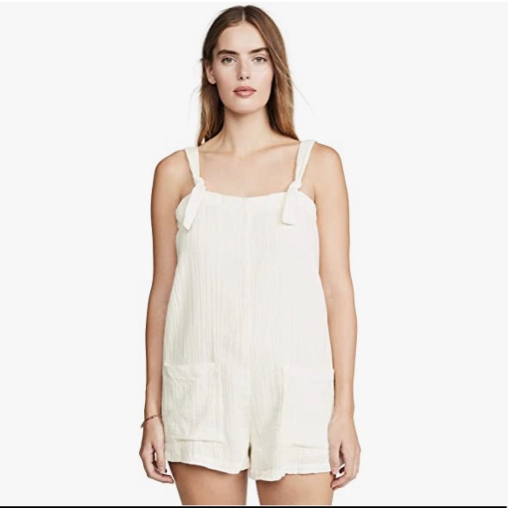 L*Space off white relaxed fit romper